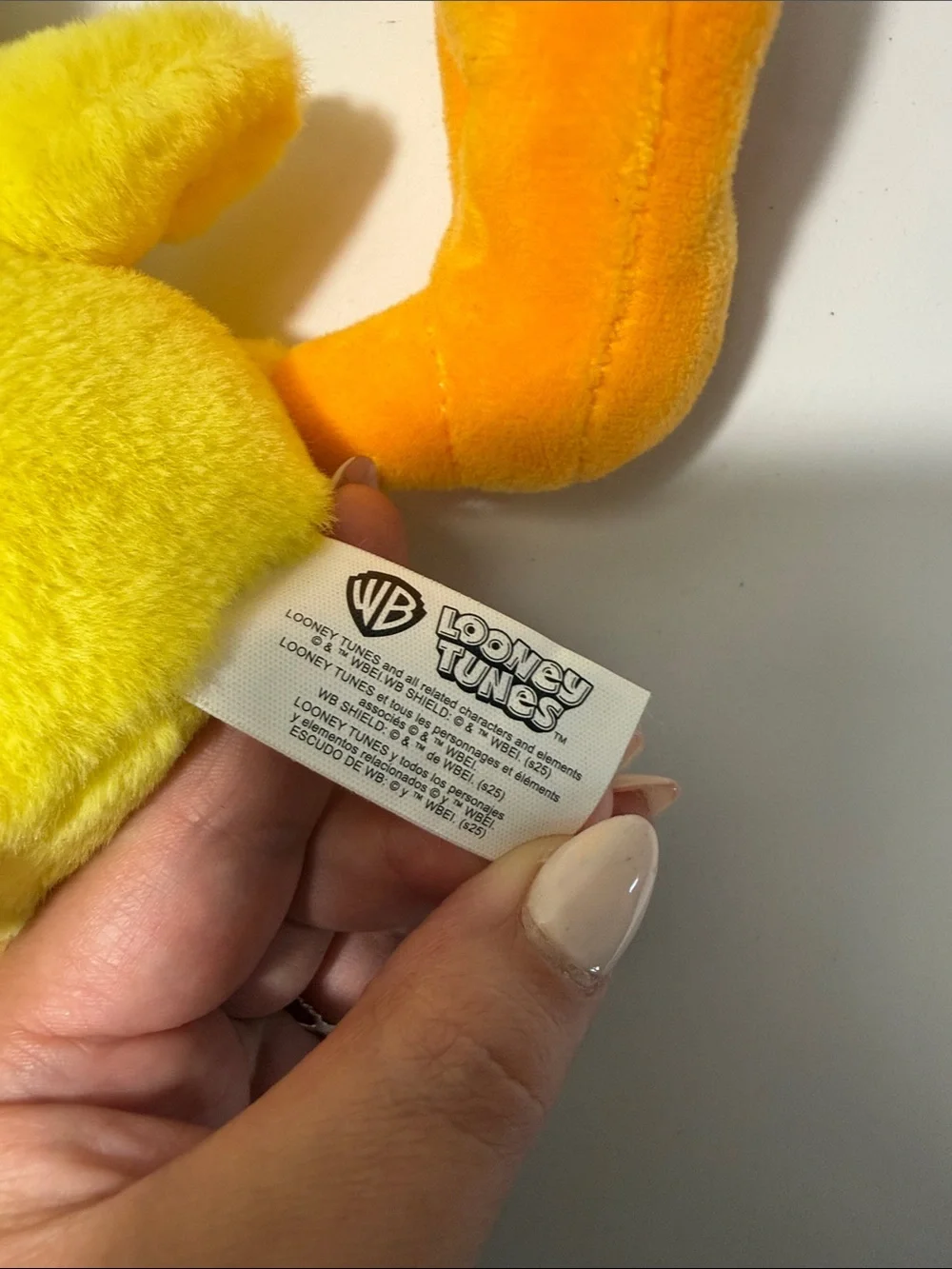 Warner Bros. Looney Tunes Tweety Bird Sitting Plush 10 Inches
